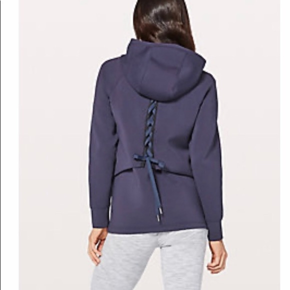 Lululemon back corset detail Zip up